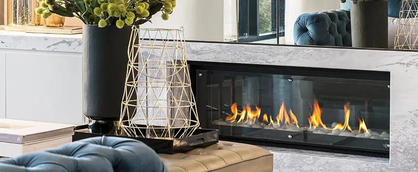 Custom Fireplace Crystals in Hermosa Beach, California