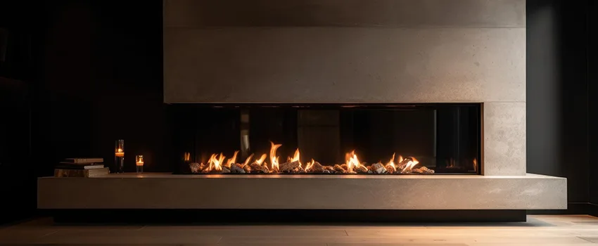 Gas Fireplace Ember Bed Design Services in Hermosa Beach, California