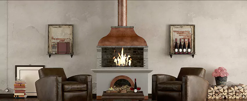 Thelin Hearth Products Providence Pellet Insert Fireplace Installation in Hermosa Beach, CA