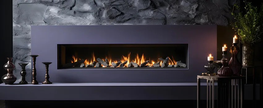 Ember Bed for Ventless Gas Fireplace in Hermosa Beach, CA