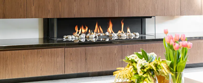 Double-height Fireplace Design Refurbishment in Hermosa Beach, California